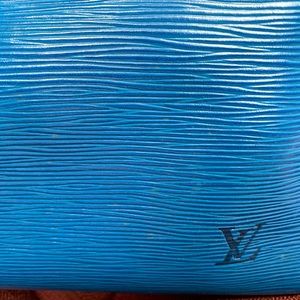 Vintage Louis Vuitton Speedy 30 in Blue Epi